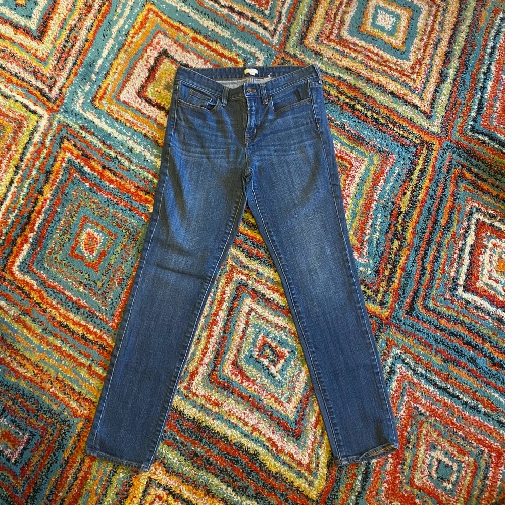 Dark Wash Straight Leg Jeans